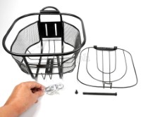 TBC1003 Bike Front Basket with Lid