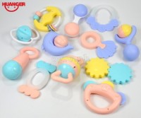 HE0129 Baby Teether Rattles with Storage Case (12pcs Set)