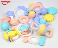 HE0129 Baby Teether Rattles with Storage Case (12pcs Set)