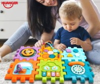 HE0527 (6+4pcs Set) Educational Activity Cube