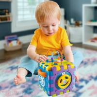 HE0527 (6+4pcs Set) Educational Activity Cube