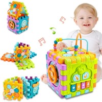 HE0527 (6+4pcs Set) Educational Activity Cube