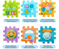 HE0527 (6+4pcs Set) Educational Activity Cube