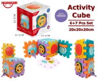 HE0530 (6+7pcs Set) Educational Activity Cube