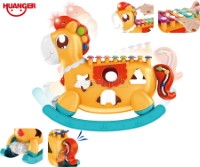 HE8024-HE8025 Music Pony Xylophone (HE8024 Yellow / HE8025 Orange)