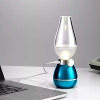 YLL003 Classic Design Blow Control Oil Lamp USB Rechargeable Night Light