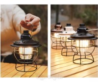 YLL0331 Classic Design Retro Barn Lamp USB Rechargeable Dimmable Hanging LED Lantern