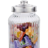 362206 Airtight Storage Jar with Screw-On Stainless Steel Lid 1.3L