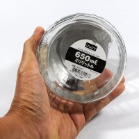 362207 Airtight Storage Jar with Screw-On Stainless Steel Lid 650mL