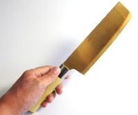 FQ-814 17.5cm (7”) Golden Titanium Santoku Knife