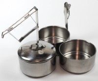 RF-2157 Stainless Steel Portable 3-Layer Food Container