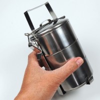 RF-2157 Stainless Steel Portable 3-Layer Food Container