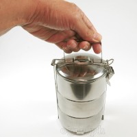 RF-2157 Stainless Steel Portable 3-Layer Food Container