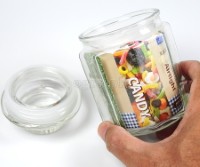 SG7240 Airtight Storage Jar 400ml Octagonal