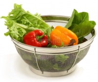 0923 Stainless Steel Mesh Colander 22cm (8.6”)