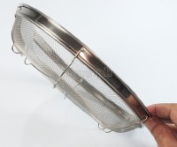 0969 Stainless Steel Shallow Mesh Colander 24.5cm (9.6”)