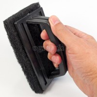 BC0076 Green Scrub Sponge with Handle