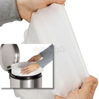 BC0148 Large Bin Liner 78x58cm White 30-Pack