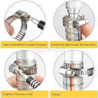 HB0003 12-pack Hose Clamp Set 18~27mm