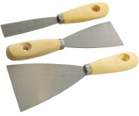 HP0021 3pcs Paint Scraper Set with Wooden Handles