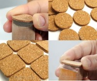HY0117 28-pack Self Adhesive Cork Furniture Protectors