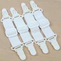 MB0020 Pack of 4 Adjustable Bed Sheet Grippers