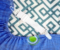 MB0020 Pack of 4 Adjustable Bed Sheet Grippers