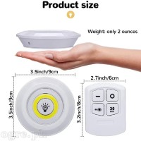 3 pcs Wireless LED Lights with Remote Control