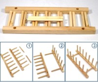 ZD-973 Multi-Purpose Wooden Rack