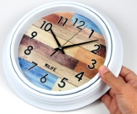 6751WNBN-JL 10-inch Sweep Movement Round Wall Clock
