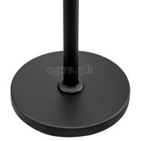 SDS-03 Automatic Alcohol Dispenser Stand Portable Adjustable Black Stainless Steel