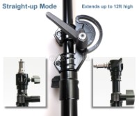 LS-21 2-in-1 Convertible Boom Stand / Light Stand
