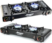 BDZ-155 Portable 2-Burner Butane Gas Stove with Free Storage Bag
