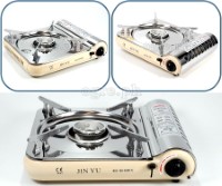 BDZ-155B Stainless Steel Top Portable Butane Gas Stove