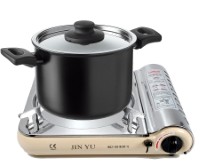 BDZ-155B Stainless Steel Top Portable Butane Gas Stove
