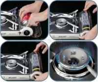 BDZ-155B Stainless Steel Top Portable Butane Gas Stove