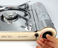 BDZ-155B Stainless Steel Top Portable Butane Gas Stove