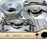 BDZ-155B Stainless Steel Top Portable Butane Gas Stove