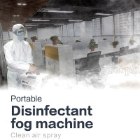 SM-900 900W Remote Control Disinfectant Fogger / Mist Sprayer Machine 1000ml Tank