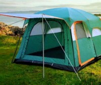 4-5 Person Double-Layer Two Bedroom Tent 330*210*185cm