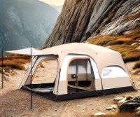 4-5 Person Double-Layer Two Bedroom Tent 330*210*185cm