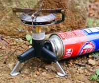 15C3 Butane Tank Nozzle Adapter with Folding Tripod