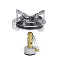 15S120 Round Camping Stove (Screw-on Cannister Mount)