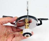 15S120 Round Camping Stove (Screw-on Cannister Mount)
