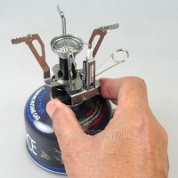 15S1201 Ultra Light Mini Camping Stove (Canister-Mount)