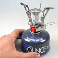 15S1201 Ultra Light Mini Camping Stove (Canister-Mount)