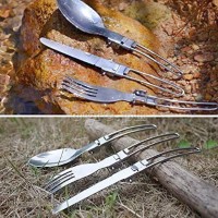 15S201 3-pcs Stainless Steel Outdoor Cutlery Set