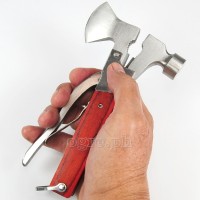 18N711 Multi-function 14-pcs Folding Tools Survival Kit