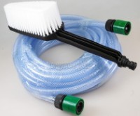 BGH-02 Fixed Brush Attachment with 5m / 10m PVC Garden Hose Set