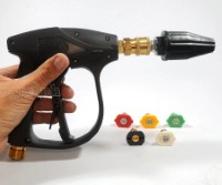 FGK-02 2175psi Pressure Washer Gun Kit with Rotary Turbo Nozzle and Set of 5 Quick-Connect Nozzles